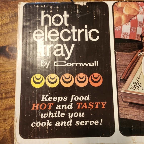 Vintage Kitchen Cornwall Hot Electric Tray in Avacodo - Picture 2 of 16